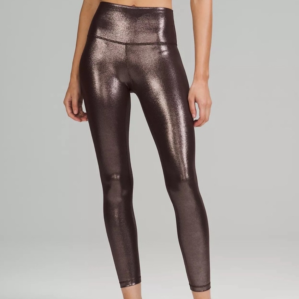 lululemon Align High-Rise leggings 25" size 12 Radiate
Foil Print French Press